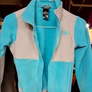 Girls North Face fleece jacket